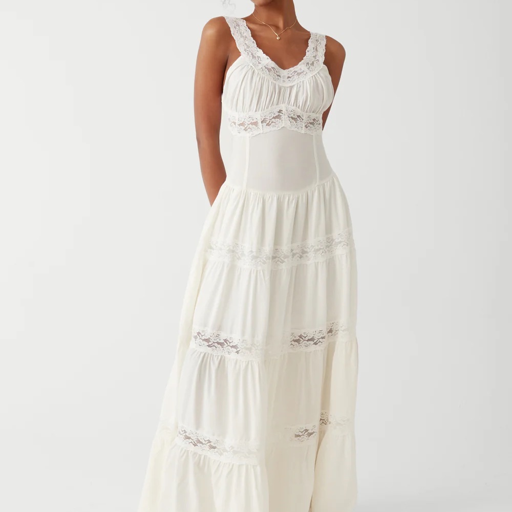 NWT Frankie’s Bikinis Dakota Maxi Dress